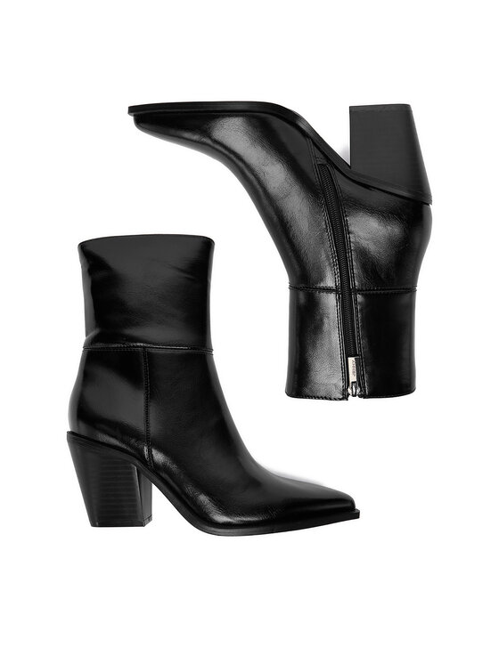 JENNY JENNY Botki CEO-LS6336-01 Czarny