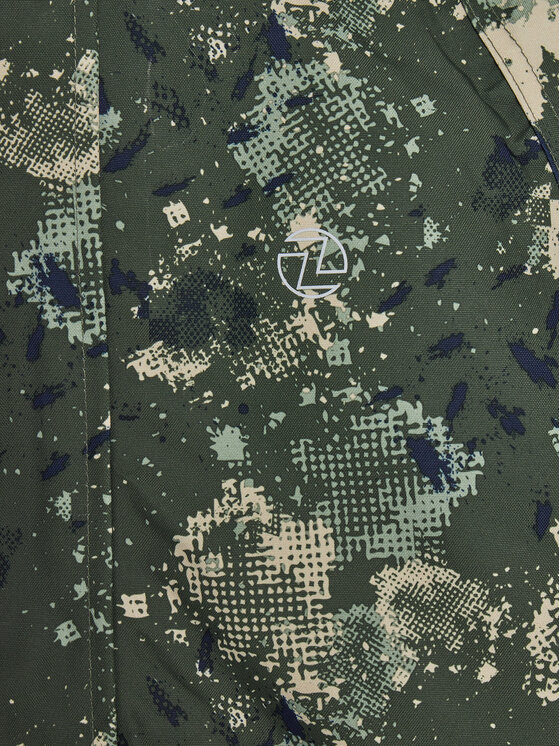 ZigZag ZigZag Overall de iarnă Tower Printed Coverall W-PRO 10000 Z213005 Verde Regular Fit