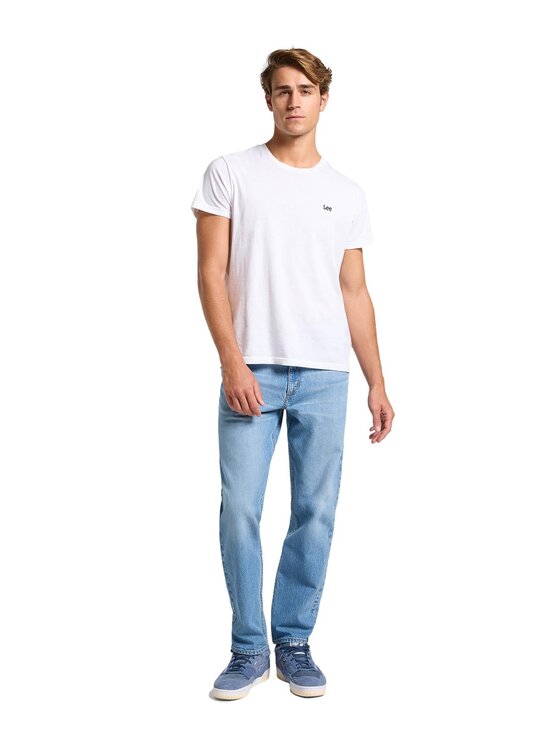 Lee Lee Jeansy 112363723 Niebieski Relaxed Fit