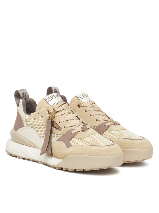 REPLAY REPLAY Снікерcи Field W Double 2 GWS9H .000.C0009L Бежевий