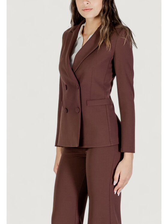 Rinascimento Rinascimento Giacca da abito CFC0125418003 Marrone Casual Fit