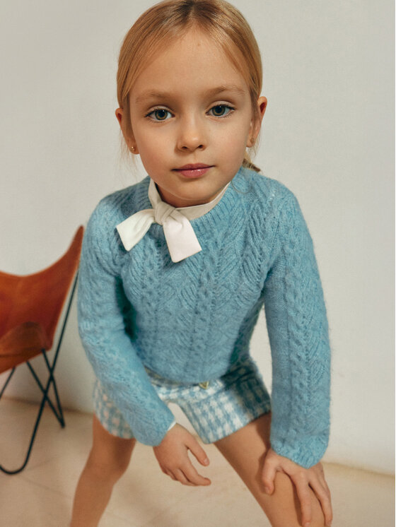 Abel & Lula Abel & Lula Džemper 5829 Plava Regular Fit