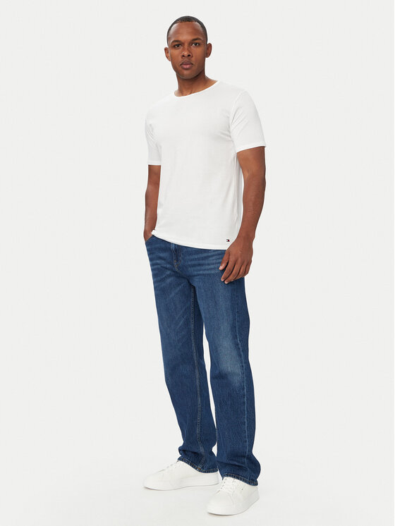 Tommy Hilfiger Tommy Hilfiger Komplet t-shirtów UM0UM03933 Biały Slim Fit