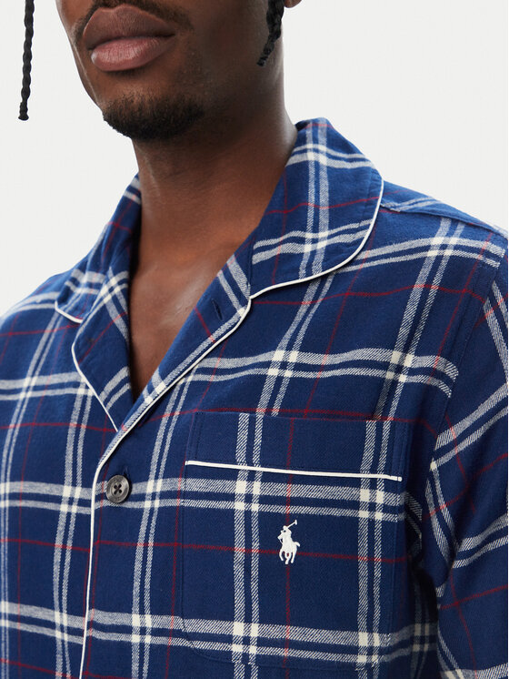 Polo Ralph Lauren Polo Ralph Lauren Піжама 714754038012 Cиній Regular Fit