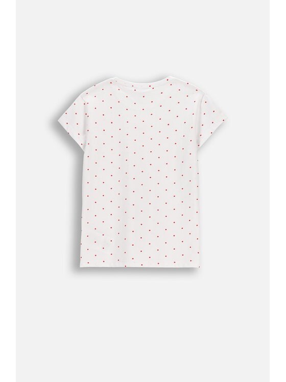 Coccodrillo Coccodrillo T-Shirt WC6143215VGA-001 Biały Regular Fit