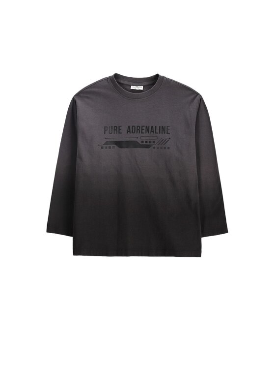 Coccodrillo Coccodrillo S dlouhým rukávem ZC6143102WBJ-020 Šedá Regular Fit
