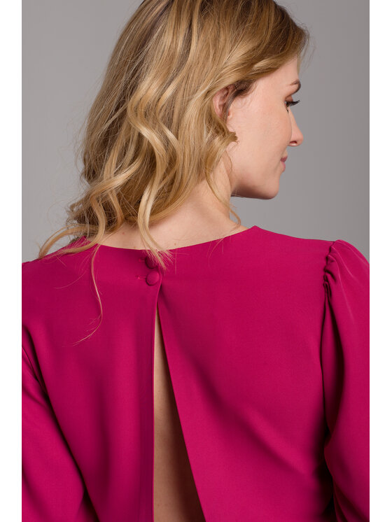 Makover Makover Vestito da giorno K079 Viola Regular Fit