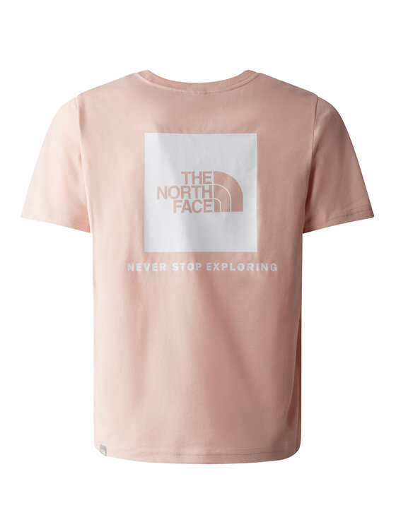 The North Face The North Face T-shirt Redbox NF0A82EB Rosa Regular Fit