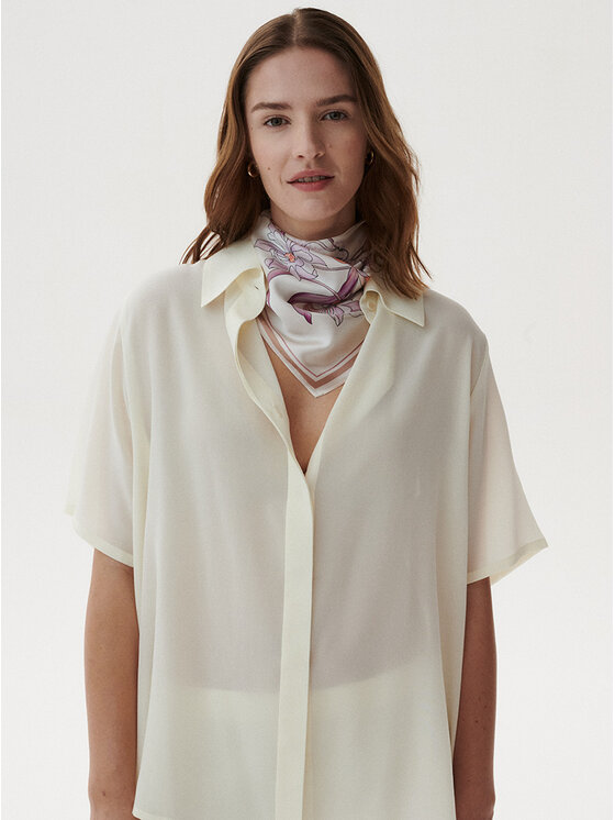 ALLORA BE UNIQUE ALLORA BE UNIQUE Foulard seta Beige