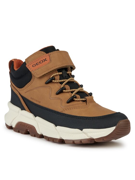 Geox Geox Ботуши J Flexyper Plus Boy J36LCG 0MEFU C2G9B S Жълт