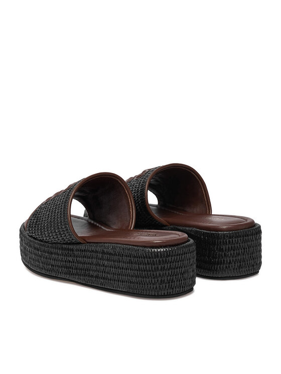 Nine West Nine West Klapki EO-259-8201 Czarny
