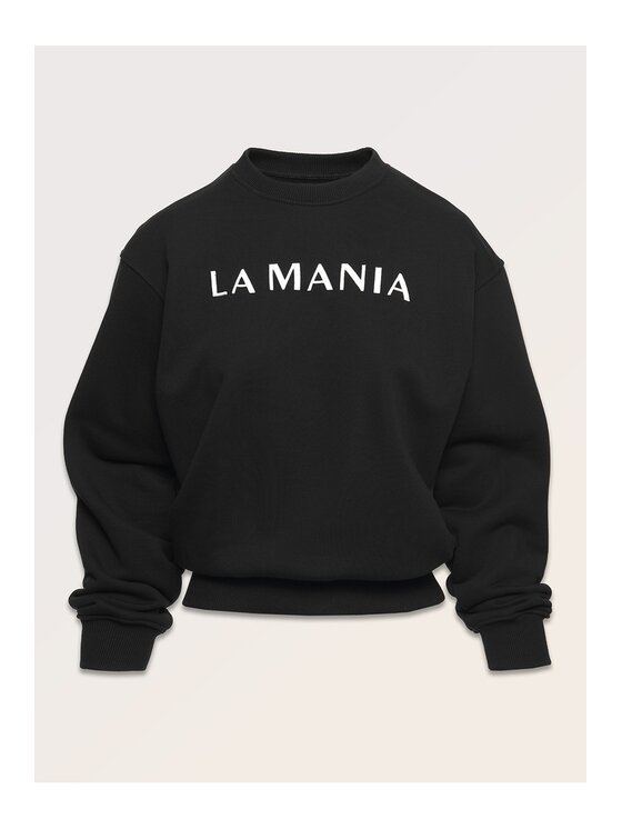 La Mania La Mania Felpa PRIVATE Nero Active Fit
