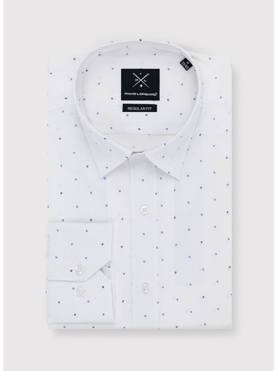 Pako Lorente Pako Lorente Koszula P23WF-1X-025 Biały Regular Fit