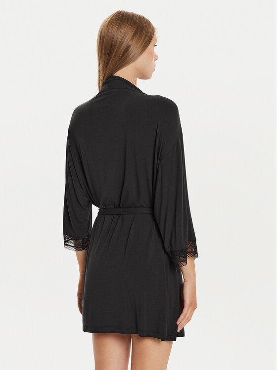 Tommy Hilfiger Tommy Hilfiger Accappatoio UW0UW05563 Nero