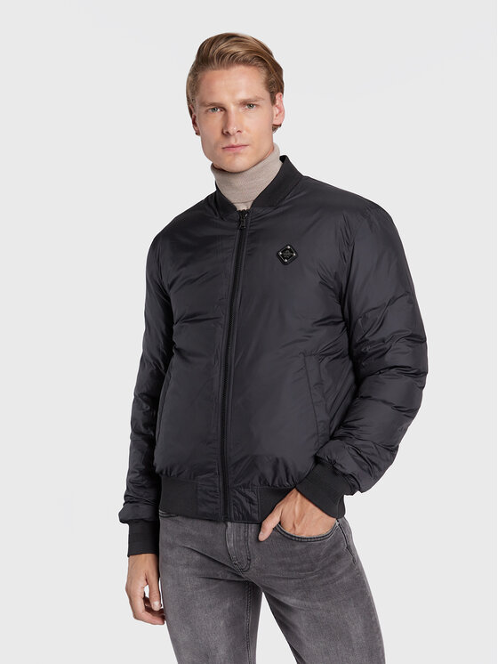 J.Lindeberg J.Lindeberg Μπόμπερ μπουφάν Dwayne FMOW06391 Μαύρο Regular Fit