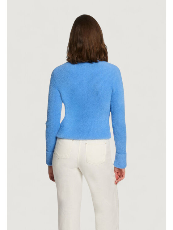 Morgan De Toi Morgan De Toi Maglione 212-MOOVE Blu Sweat Fit