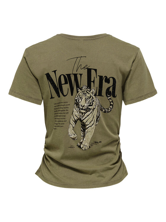 ONLY ONLY T-shirt Lucy 15346760 Smeđa Regular Fit