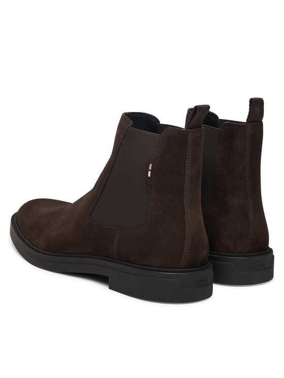 BOSS BOSS Klassische Stiefeletten Calev 50552528 Braun