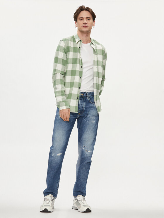 Pepe Jeans Pepe Jeans Jeansy PM207392 Niebieski Tapered Fit