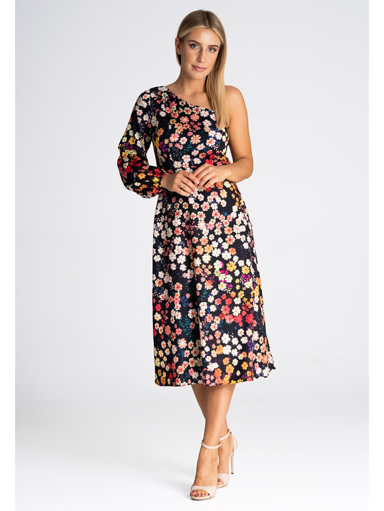 FIGL FIGL Šaty M961 Barevná Regular Fit