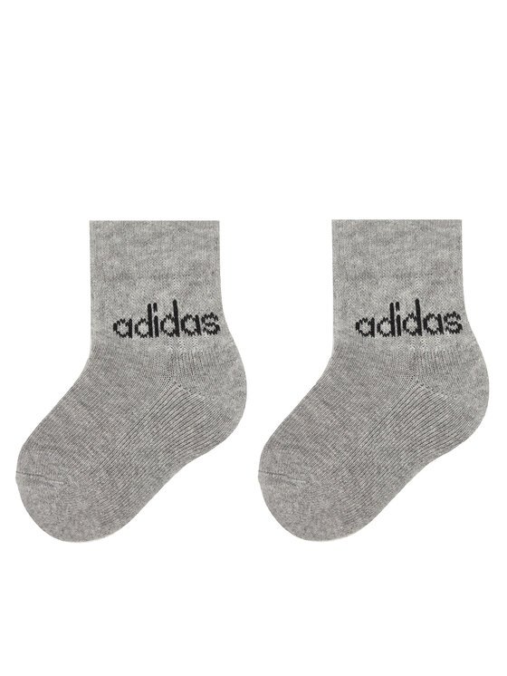 adidas adidas Vaikiškų trumpų kojinių komplektas (3 poros) Kids Lin Ank 5P JF8541 Spalvota