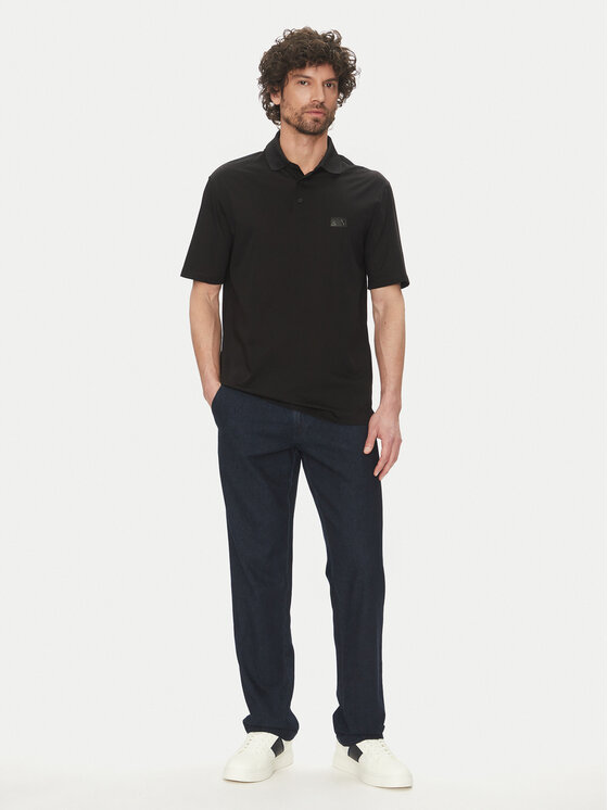 Armani Exchange Armani Exchange Polokošile XM000484 AF10364 UC001 Černá Regular Fit