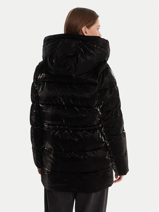 DKNY DKNY Kurtka zimowa DLEMPS63 Czarny Regular Fit