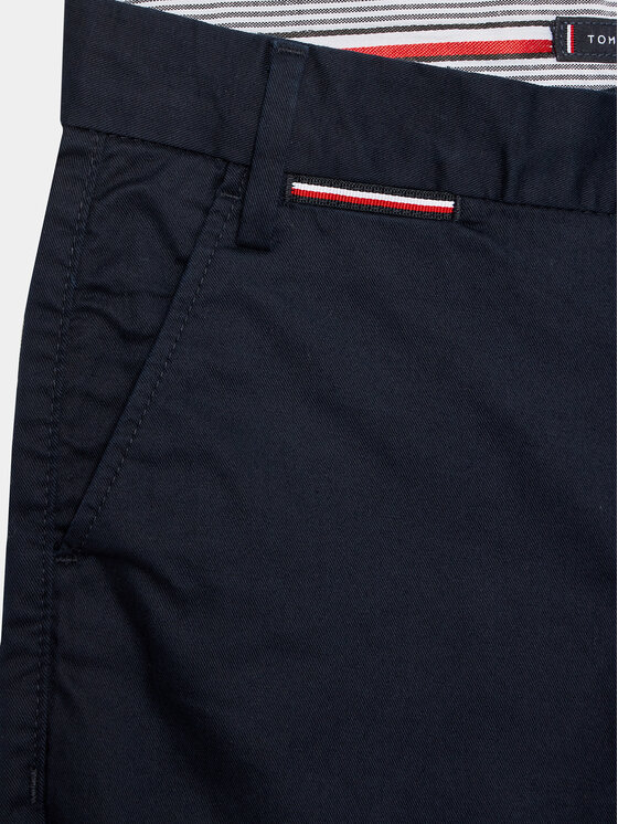 Tommy Hilfiger Tommy Hilfiger Pantaloni di tessuto KB0KB08609 D Blu scuro Slim Fit