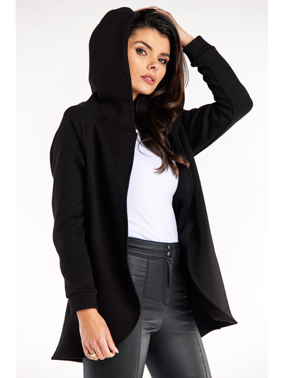 Infinite You Infinite You Mikina M327 Černá Basic Fit