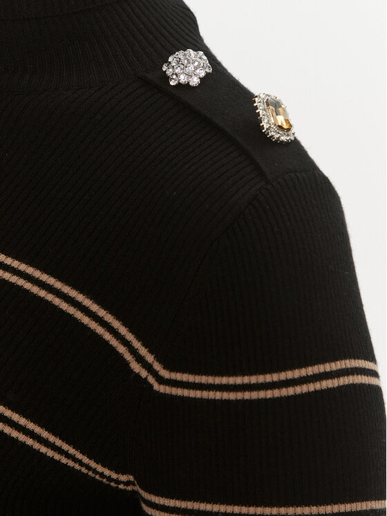 Liu Jo Liu Jo Golf MF3002 MS99E Czarny Slim Fit