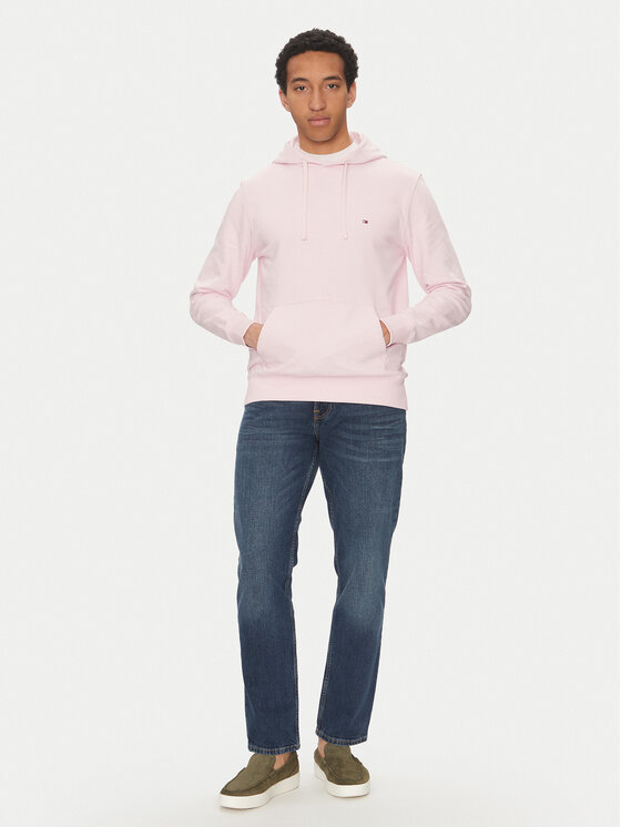 Tommy Hilfiger Tommy Hilfiger Bluza Essential MW0MW37235 Różowy Regular Fit