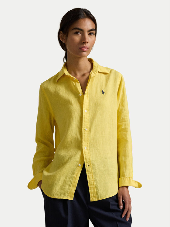 Polo Ralph Lauren Polo Ralph Lauren Srajca 211970730502 Rumena Regular Fit