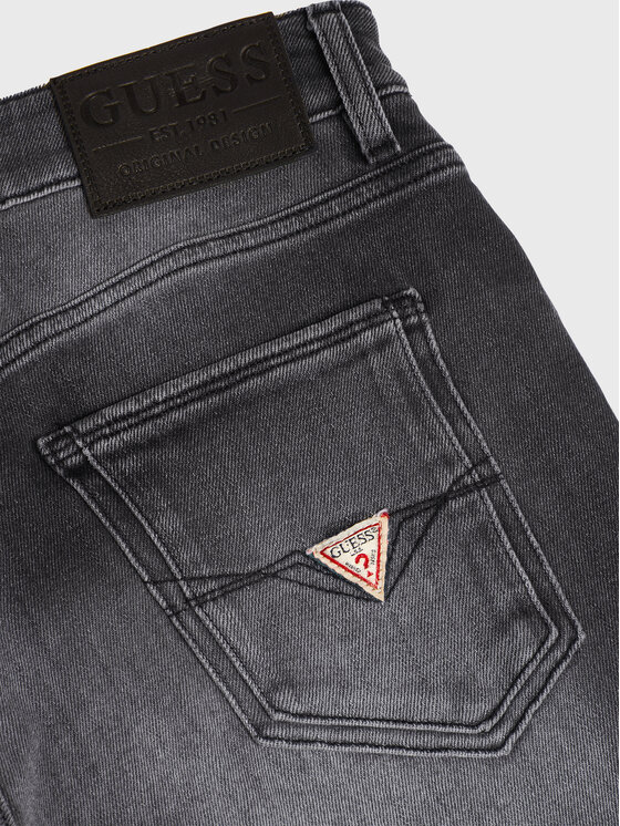 Guess Guess Džínsy Miami M2YAN1 D4Q52 Sivá Skinny Fit