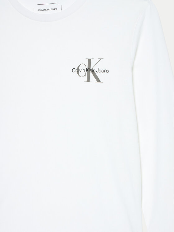Calvin Klein Jeans Calvin Klein Jeans Μπλουζάκι IU0IU00677 Λευκό Regular Fit