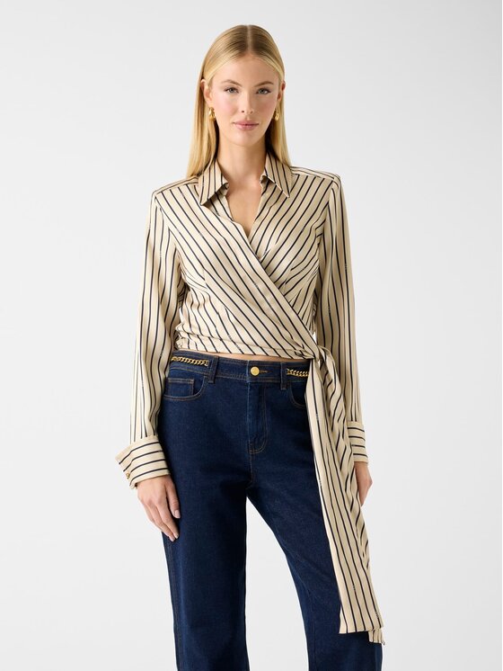 Marciano Guess Marciano Guess Top 180811 Beżowy Classic Fit