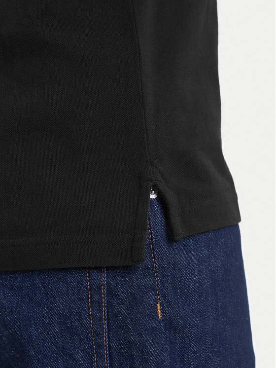 Tommy Jeans Tommy Jeans Polo särk DM0DM22711 Must Regular Fit