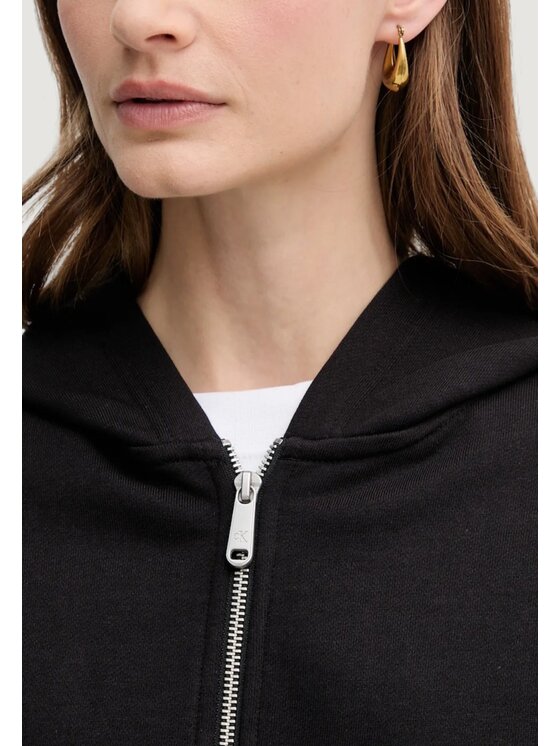 Calvin Klein Jeans Calvin Klein Jeans Felpa A- FRENCH TERRY BADG Nero French Fit