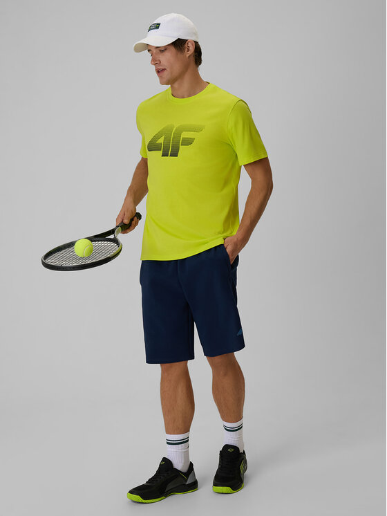 4F 4F T-Shirt COMMERCIAL Zielony Regular Fit