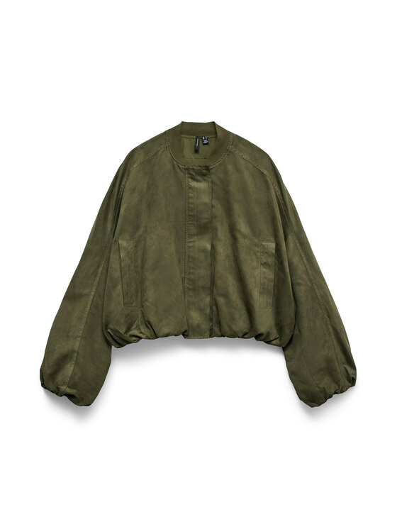 Vero Moda Vero Moda Geacă bomber Kathy 10346529 Verde Relaxed Fit