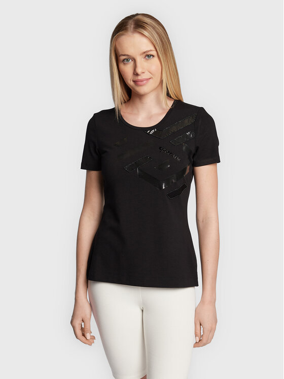 Sportalm Majica 9812508828 Črna Slim Fit
