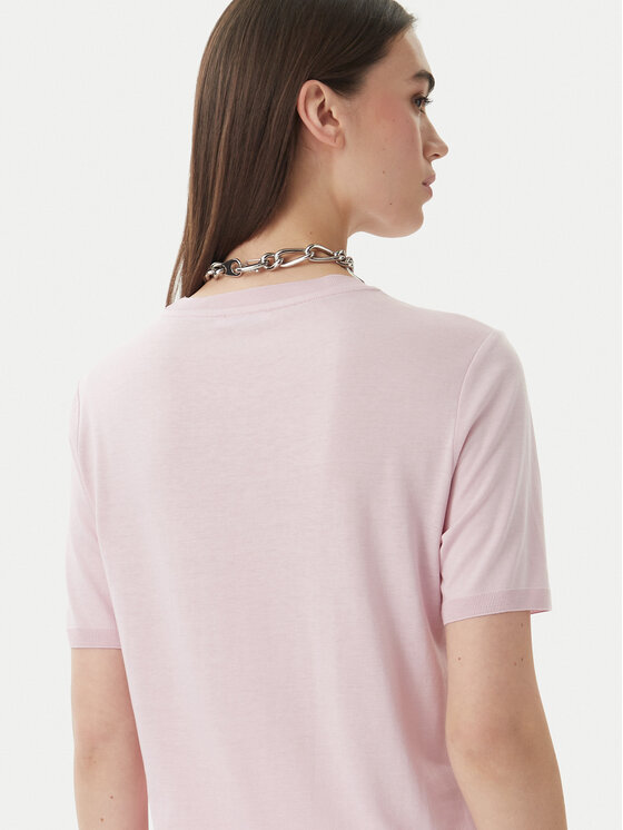 Patrizia Pepe Patrizia Pepe T-shirt 2M4542/J419-M564 Svijetlo roza Regular Fit