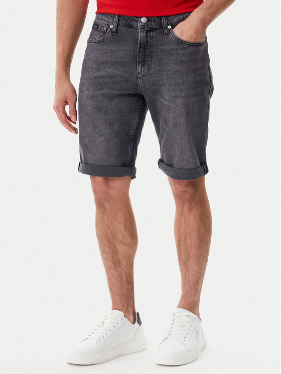 Calvin Klein Jeans Calvin Klein Jeans Jeansshorts J30J327515 Grau Slim Fit