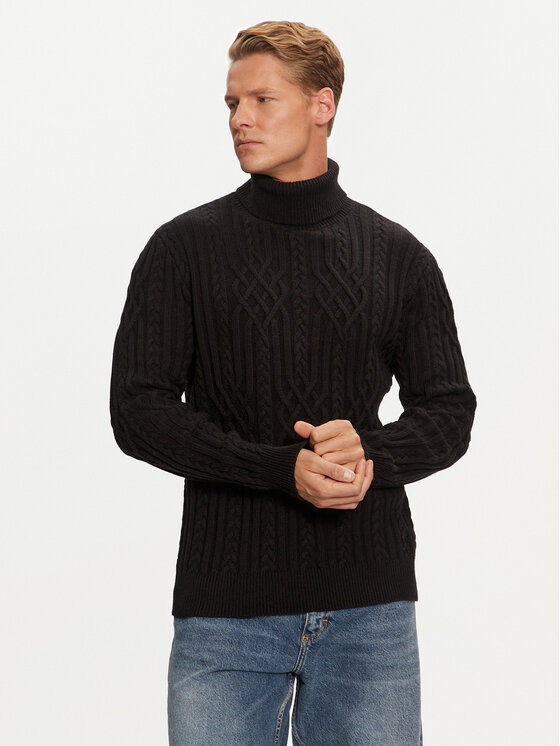 Guess Guess Rolák M4BR18 Z3HD1 Čierna Regular Fit