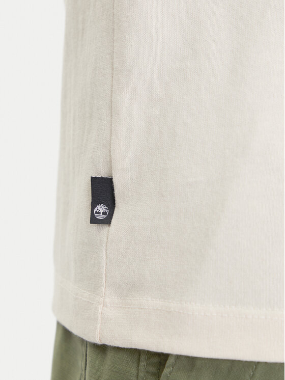 Timberland Timberland T-särk TB0A6DPD Beež Regular Fit