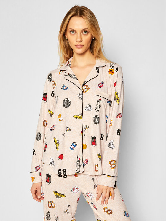 DKNY DKNY Pizsama YI2122442F Bézs