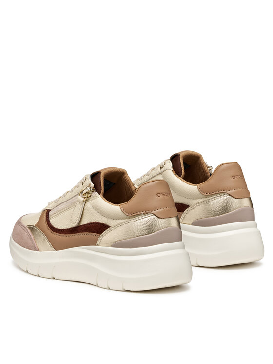 Geox Geox Sneakers D Plummery D56YNE 0BC6P C1056 Écru