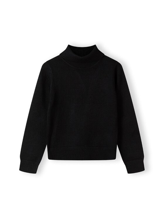 minoti minoti Sweter 26KNIT68 Czarny Regular Fit