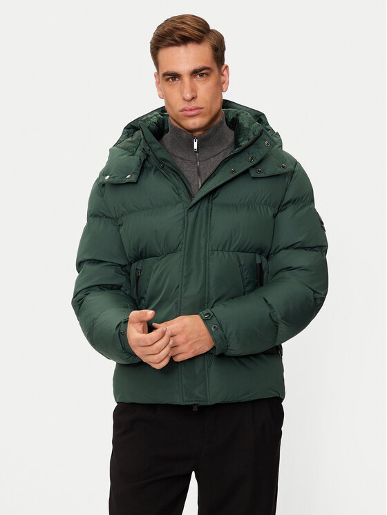 BOSS BOSS Зимно яке H-Corbinian3 50525243 Зелен Regular Fit