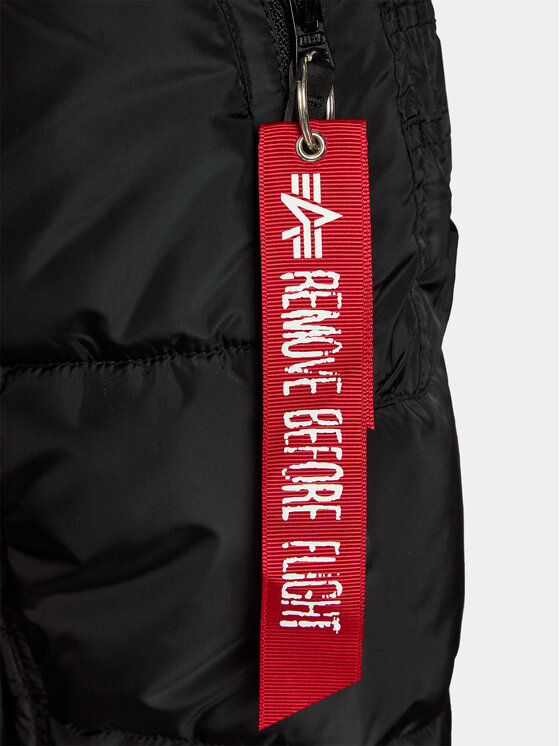 Alpha Industries Alpha Industries Kurtka zimowa Ma-1 Puffer Bomber 138116 Czarny Regular Fit