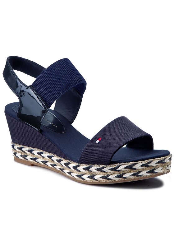 compensée tommy hilfiger bleu